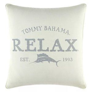 TOMMY BAHAMA 20x20" Raw Coast Accent Pillows featuring Gray Marlin ( Sail Fish )
